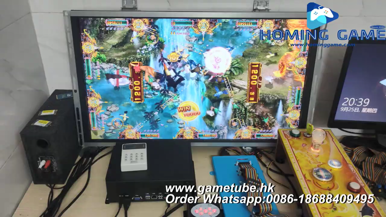 Factory Direct Lucky Birds Fishing Game Kits & Fishing Table Machines | HomingGame Original Supply