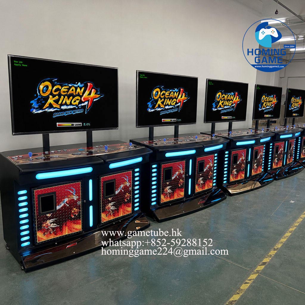 Wholesale 3 Player Fishing Table Arcade Fish Game Machine – 55-Inch Metal Cabinet, IGS Software, ICT Bill Acceptor & Custom Fish Games Board for Sale | HomingGame Factory Wholesale 3 Player Fishing Table Arcade Fish Game Machine – 55-Inch Metal Cabinet, IGS Software, ICT Bill Acceptor & Custom Fish Games Board for Sale | HomingGame Factory