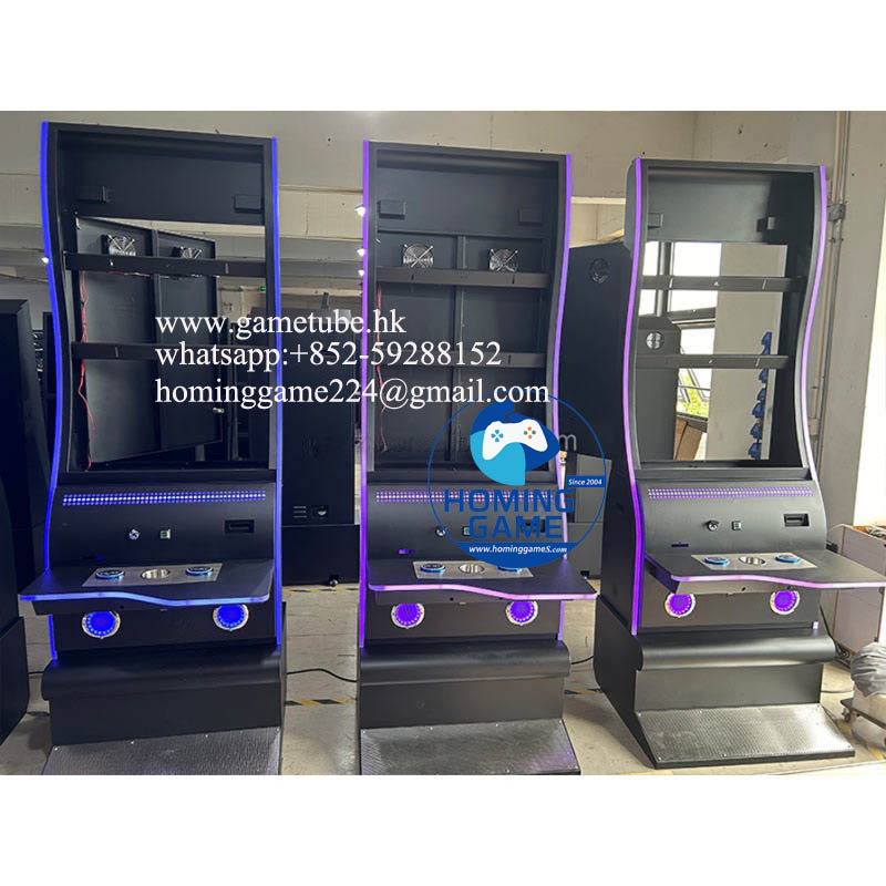 55 Inch S-Curve Touch Monitor High Resolution Game Room Large Video Games Cabinet Metal Skill Game Machine Amusement Equipment — HomingGame Factory Direct