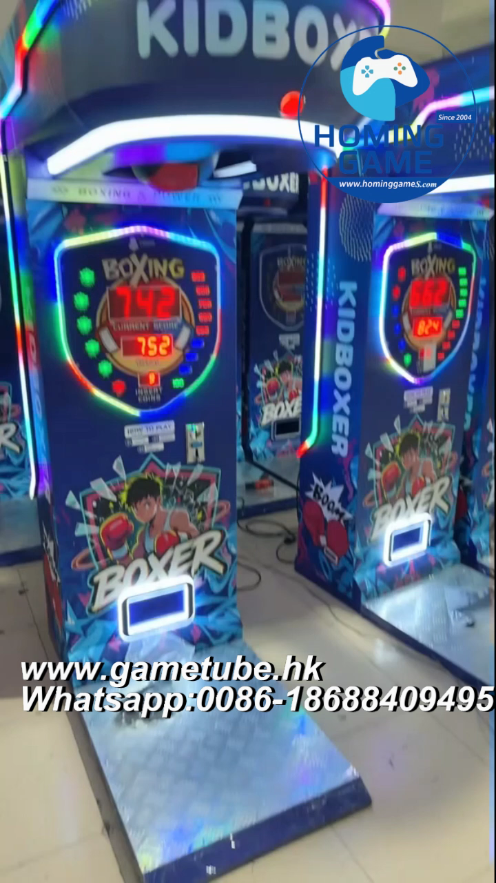 2026 Hot Sale Kids Boxing Arcade Game Machine | Punch Boxing Redemption Arcade Game for Sale | HomingGame Factory Direct