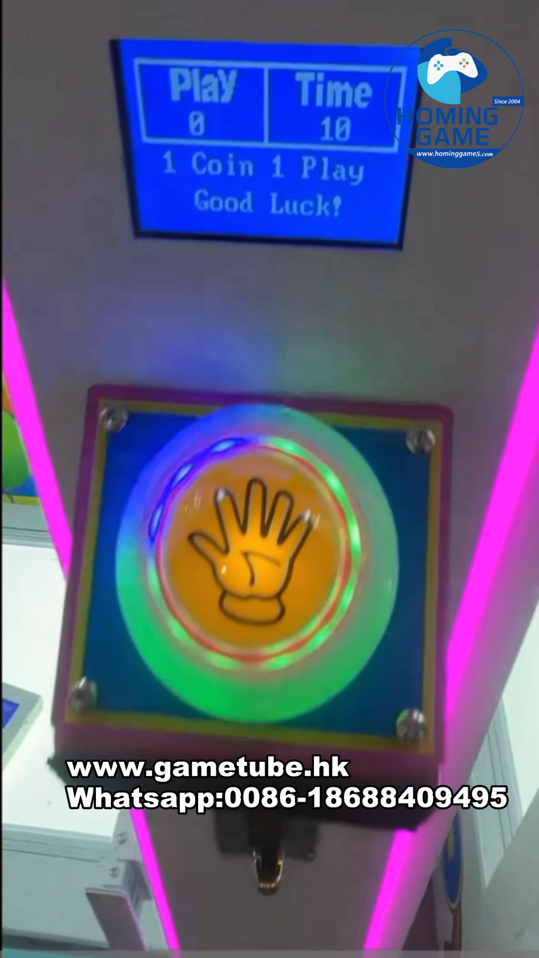 Carnival Gift Barber Cut Scissor Cut String Prize Vending Machine | Coin Operated Scissors Cut Prize Game Machine | HomingGame Factory OEM ODM