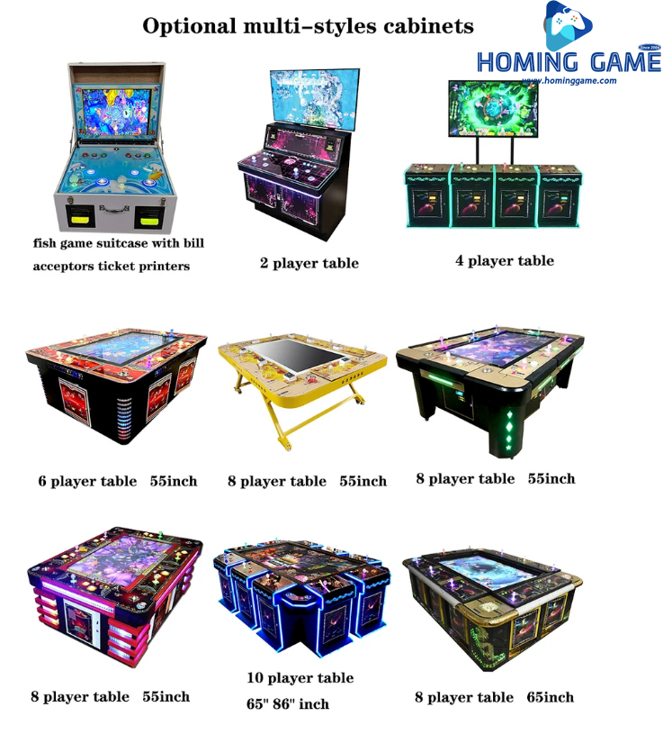 factory Direct 10 player fish game cabinet 86 inch fishing game machine by HomingGame factory Direct 10 player fish game cabinet 86 inch fishing game machine by HomingGame