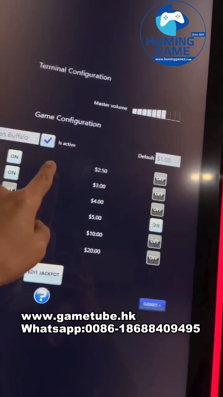 Master Guide: Setting HomingGame 32" & 43" Vertical & Curve Touch Skill Game Fusion Plus Motherboard Parameters Master Guide: Setting HomingGame 32" & 43" Vertical & Curve Touch Skill Game Fusion Plus Motherboard Parameters