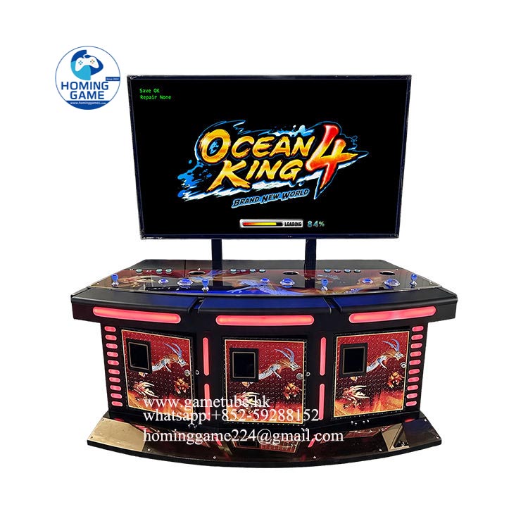 Wholesale 3 Player Fishing Table Arcade Fish Game Machine – 55-Inch Metal Cabinet, IGS Software, ICT Bill Acceptor & Custom Fish Games Board for Sale | HomingGame Factory Wholesale 3 Player Fishing Table Arcade Fish Game Machine – 55-Inch Metal Cabinet, IGS Software, ICT Bill Acceptor & Custom Fish Games Board for Sale | HomingGame Factory