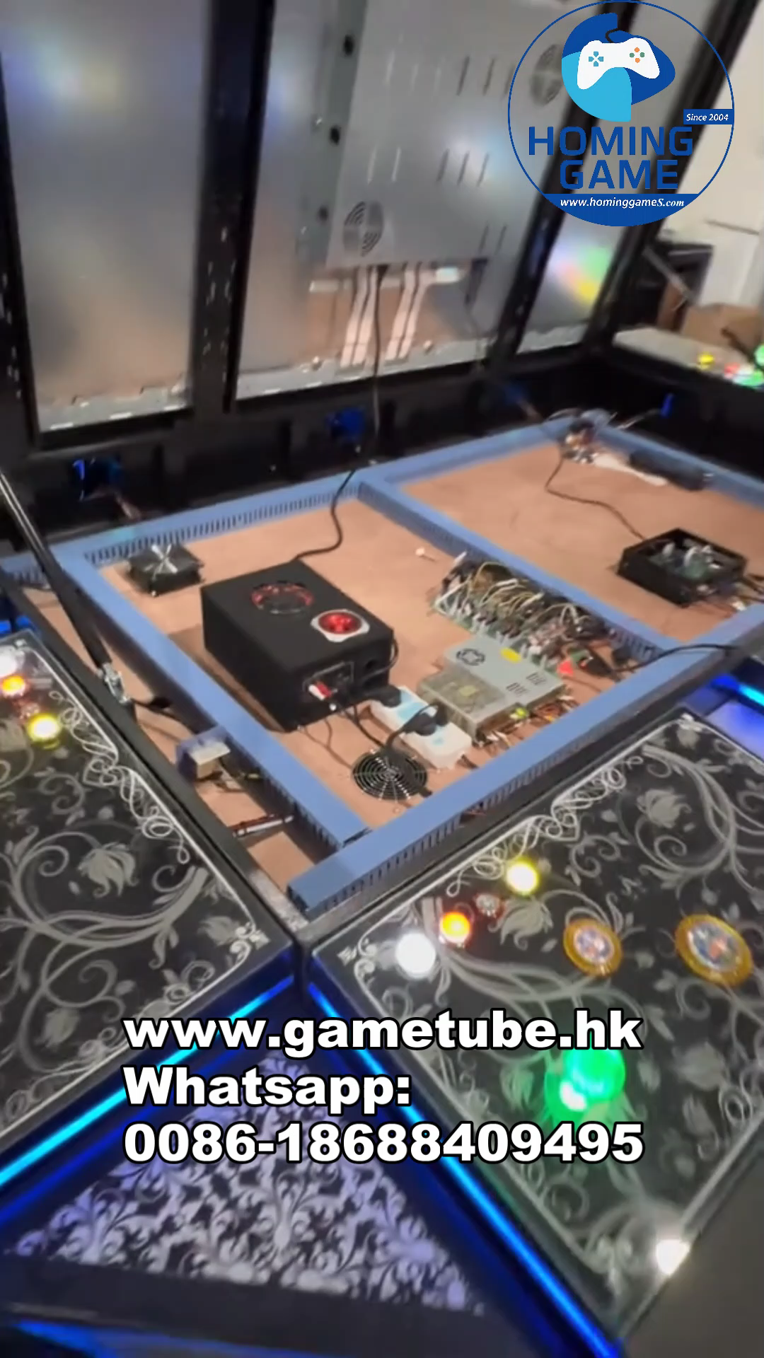 High-Profit 8 & 10 Player Ocean King Fishing Table Machines | HomingGame Factory(Order Call Whatsapp:0086-18688409495)