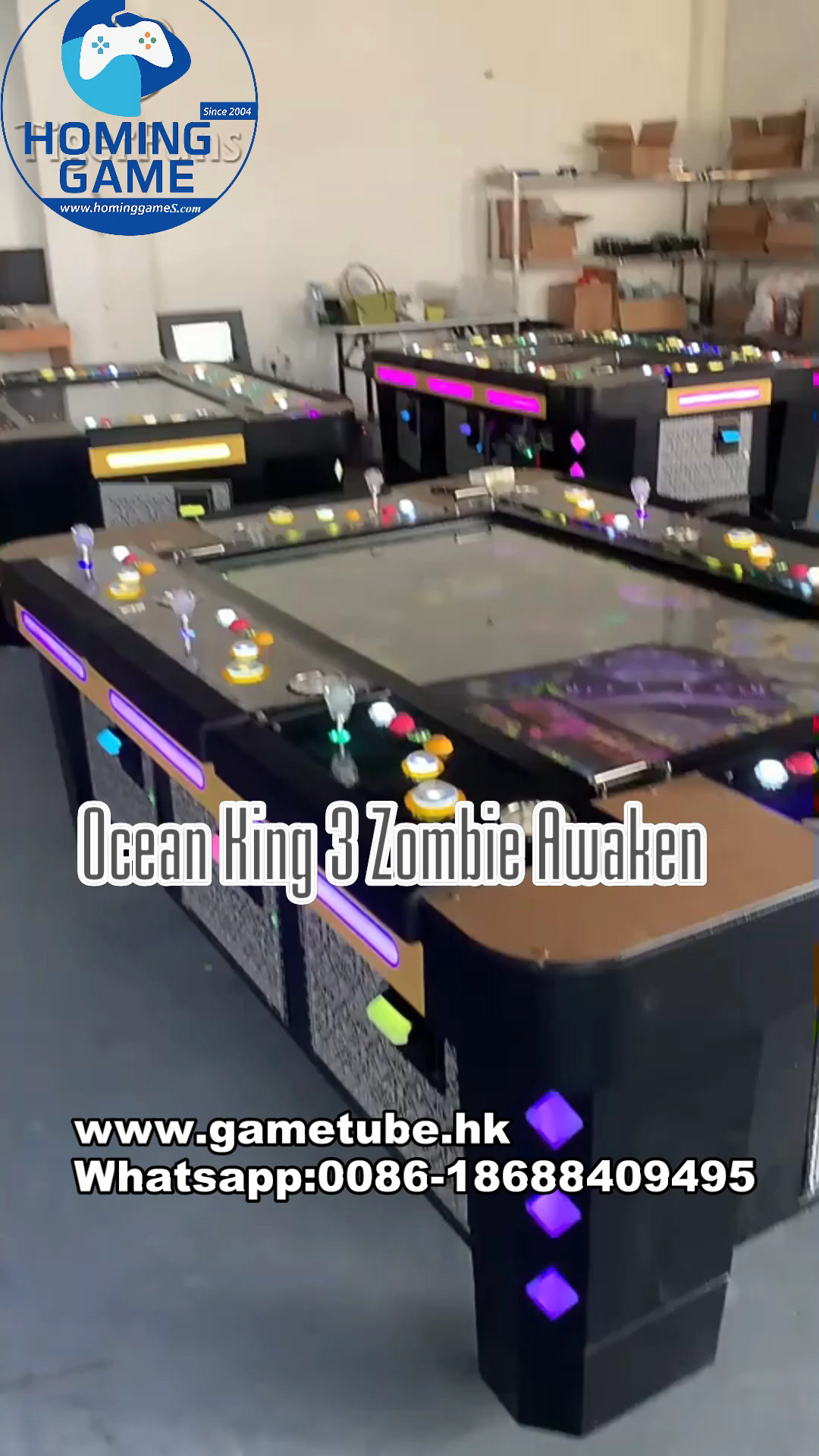 High-Profit Zombie Awaken Fishing Game Machine - Skill-Based 2/4/6/8/10 Player Fishing Arcade Game Machine Factory Direct