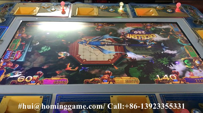 Coin Operated 3D KONG Fishing Arcade Table Game Machine With Bill Validator Bill Acceptor Printer.jpg