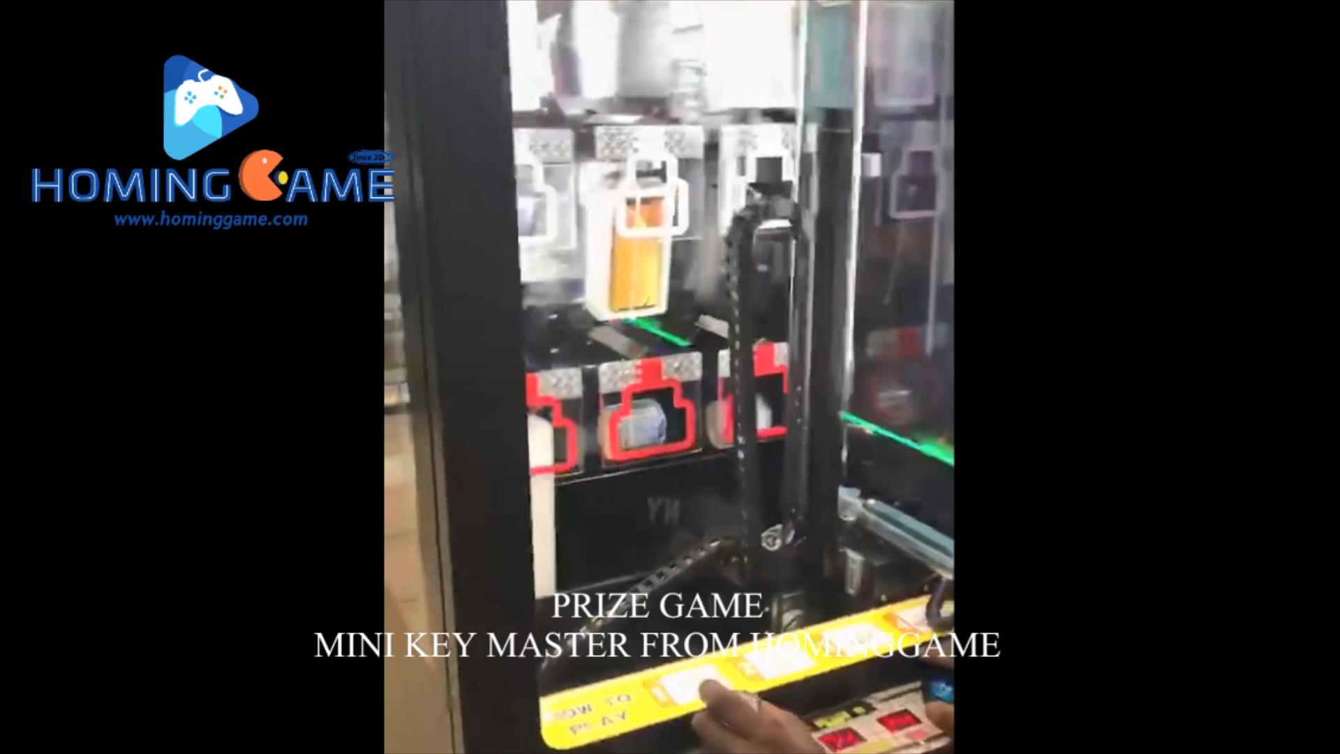 2020 Trinida Customer Win the BIg Prize from HomingGame Mini Key master Arcade Prize Redemption Game Machine(Order call whatsapp:+8618688409495),Black Color Mini Key Master Game Machine|keymaster|key master arcade game machine|key master game machine price|key master game machine for sale|claw machine|claw machines|claw machine win|key master win|Game Machine|Arcade Game Machine|Coin Operated Game Machine|Amusement Park Game Equipment |indoor game machine|Prize Redemption Game Machine