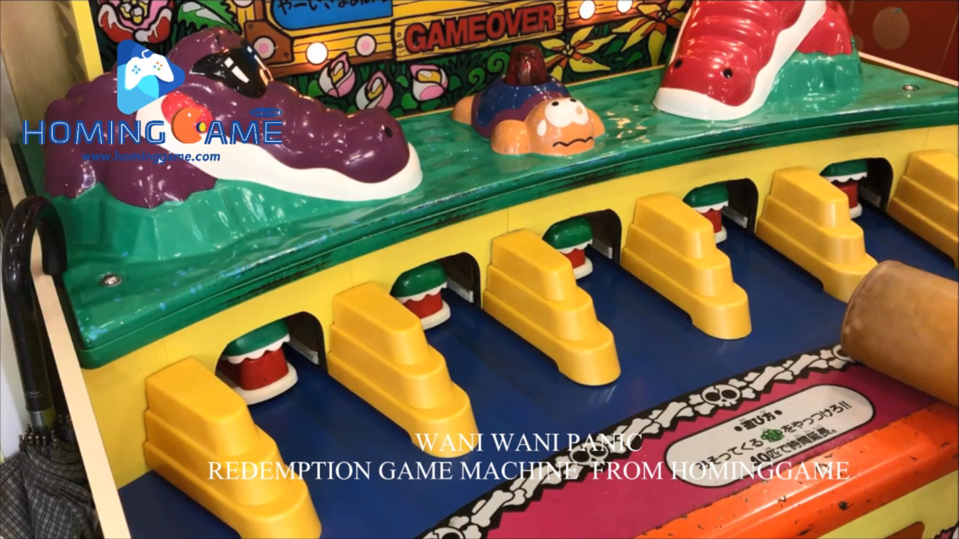 2020 Take Your Kids come to Kids Game center to paly HomingGame Classic Coin Operated Whacky Wani Wani Pani Redemption Game Machine Hit Crocodile Game(Order Call Whatsapp:+8618688409495),Whacky Wani Wani Panic,wanic wanic panic arcade game machine,whacky wani wani panic redemption game machine,hit crocodile arcade game machine,hit hammer arcade game machine,game machine,coin operated game machine,indoor game machine,electircal game machine,amusement park game equipment,hominggame,www.gametube.hk,indoor game machine,family entertainment game machine,entertainment game machine,amusement machine,redemption game machine,lottery game machine