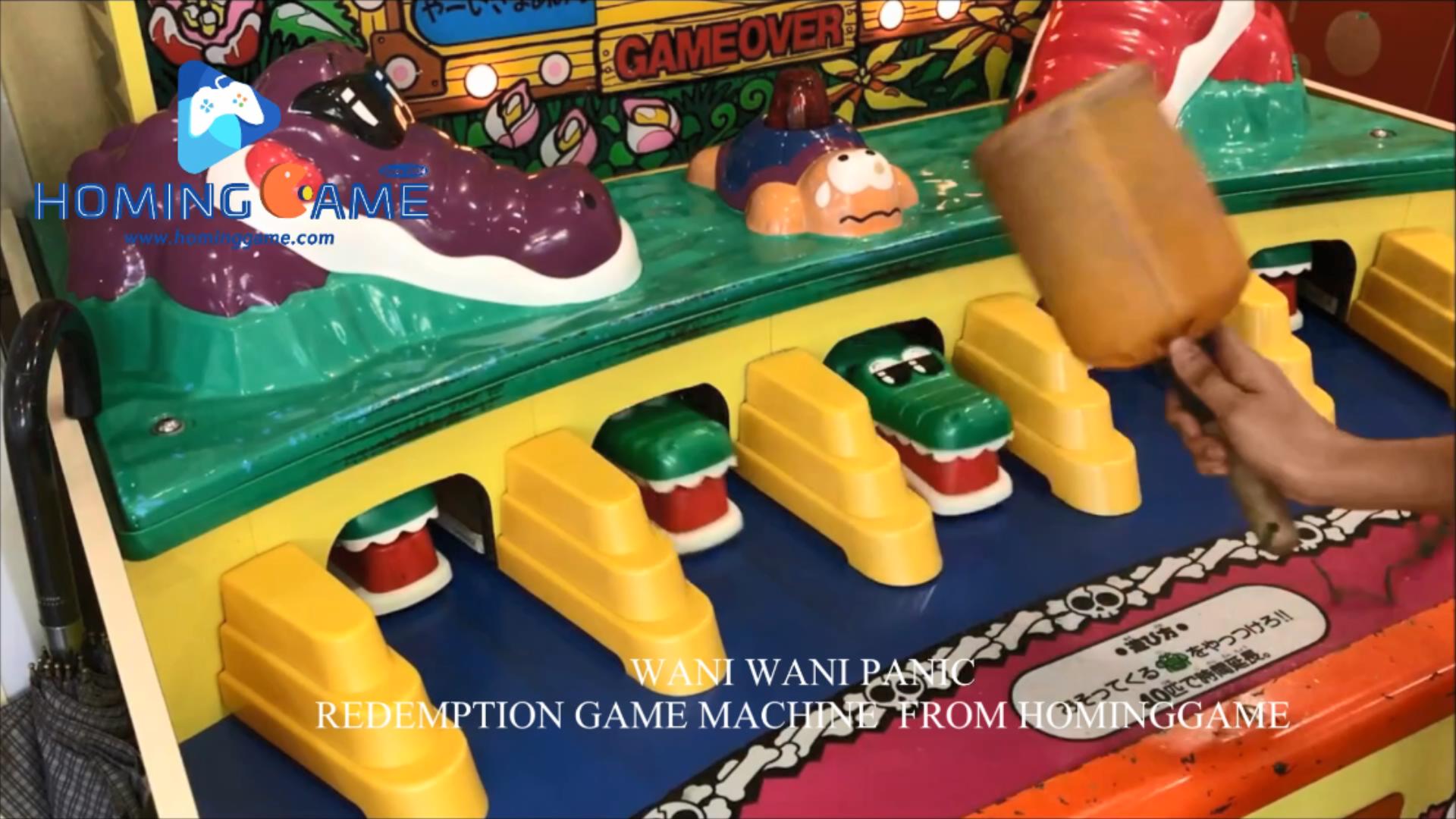 2020 Take Your Kids come to Kids Game center to paly HomingGame Classic Coin Operated Whacky Wani Wani Pani Redemption Game Machine Hit Crocodile Game(Order Call Whatsapp:+8618688409495),Whacky Wani Wani Panic,wanic wanic panic arcade game machine,whacky wani wani panic redemption game machine,hit crocodile arcade game machine,hit hammer arcade game machine,game machine,coin operated game machine,indoor game machine,electircal game machine,amusement park game equipment,hominggame,www.gametube.hk,indoor game machine,family entertainment game machine,entertainment game machine,amusement machine,redemption game machine,lottery game machine