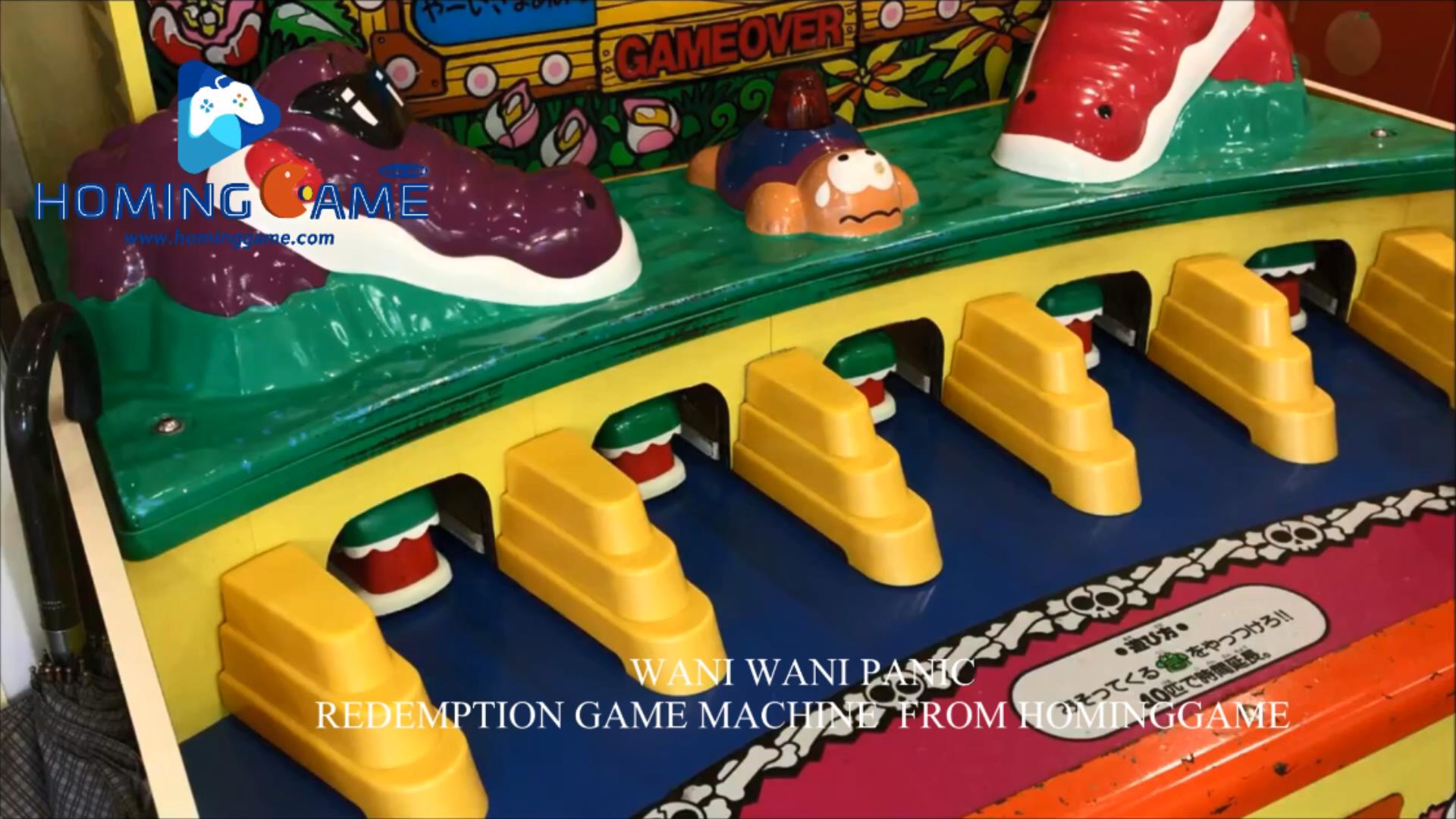 2020 Take Your Kids come to Kids Game center to paly HomingGame Classic Coin Operated Whacky Wani Wani Pani Redemption Game Machine Hit Crocodile Game(Order Call Whatsapp:+8618688409495),Whacky Wani Wani Panic,wanic wanic panic arcade game machine,whacky wani wani panic redemption game machine,hit crocodile arcade game machine,hit hammer arcade game machine,game machine,coin operated game machine,indoor game machine,electircal game machine,amusement park game equipment,hominggame,www.gametube.hk,indoor game machine,family entertainment game machine,entertainment game machine,amusement machine,redemption game machine,lottery game machine