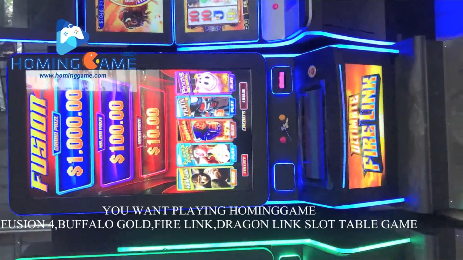 Do you want playing HomingGame Fusion 4,Buffalo Gold,Fire Link,Dragon Link,Panda link ,golden master,high roller,lighting etc slot table game machine(Order Call whatsapp:+8618688409495),8 in 1 fire link slot game machine,slot table game machine,,8 in 1 43