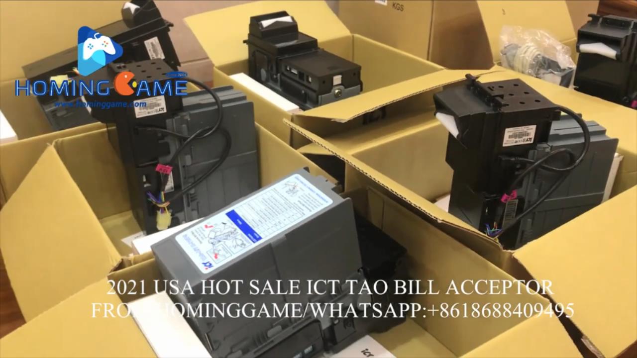 2021 USA Hot Sale ICT TAO Bill acceptor From HomingGame