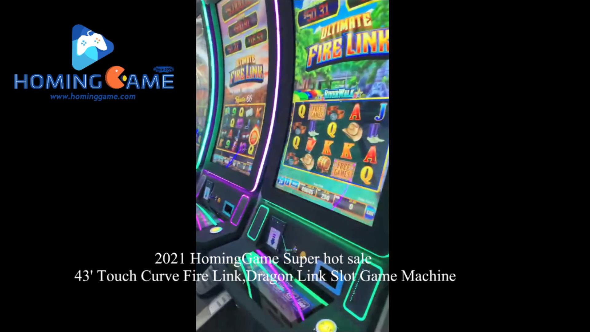 HomingGame 43' Touch Screen Fire Link Dragon Link Slot Game Machine