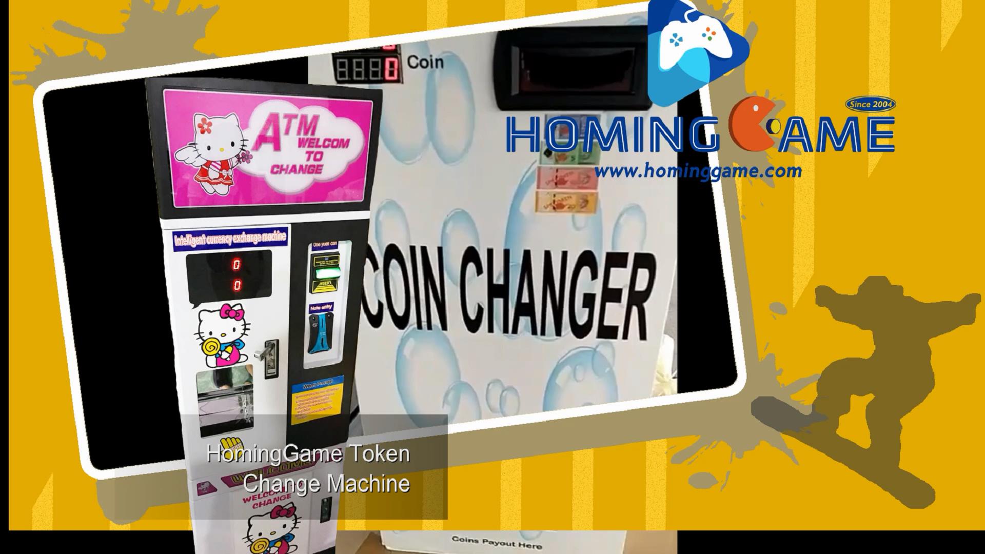Token Change Machine | HomingGame Hot Sale High Quality Vending