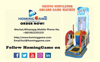 Kids Skiing Simulator Arcade Game Machine | Indoor Amusement Park