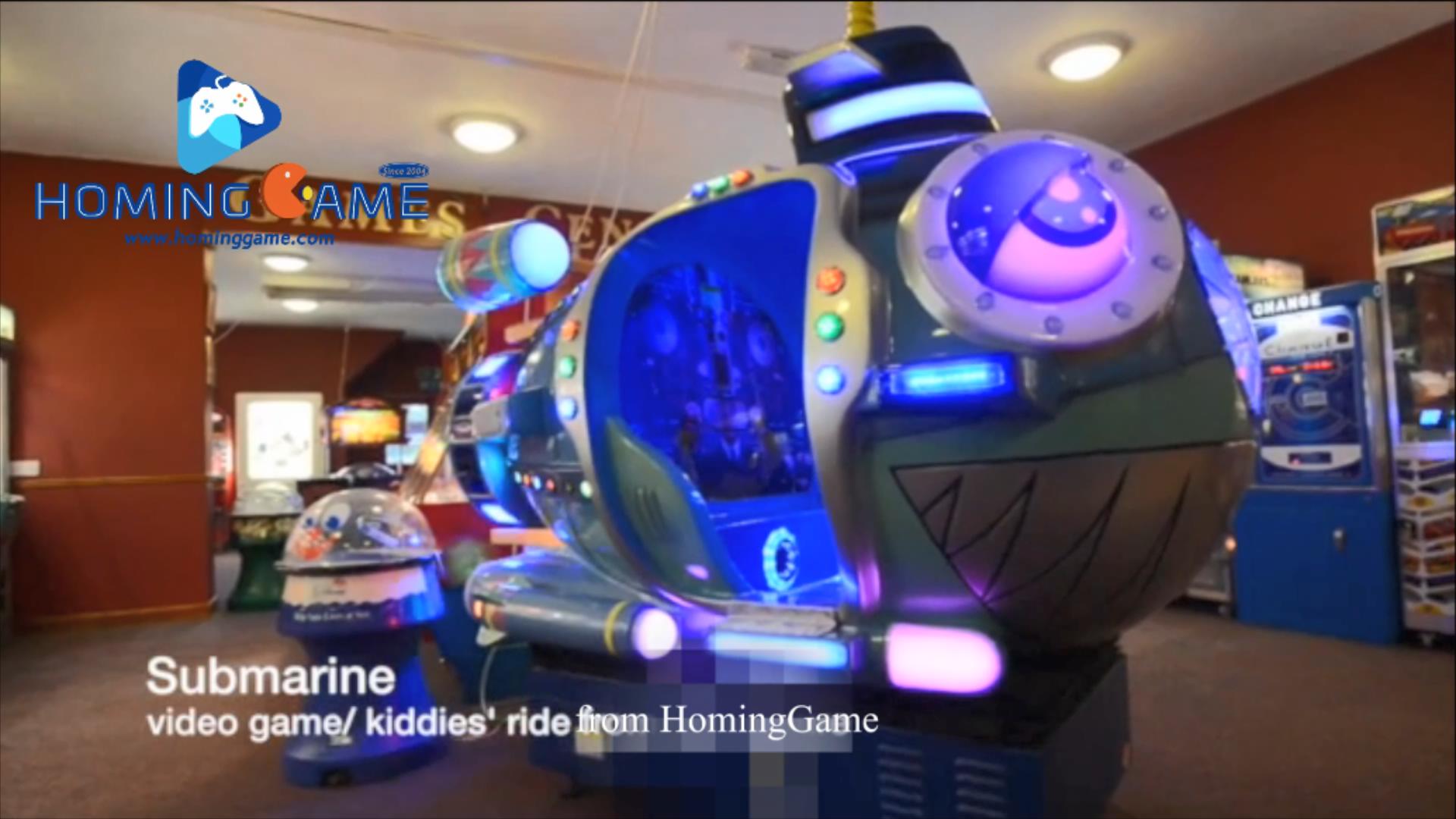 Coin Operated Kiddie Sub Submarine Kiddie Ride Arcade Game