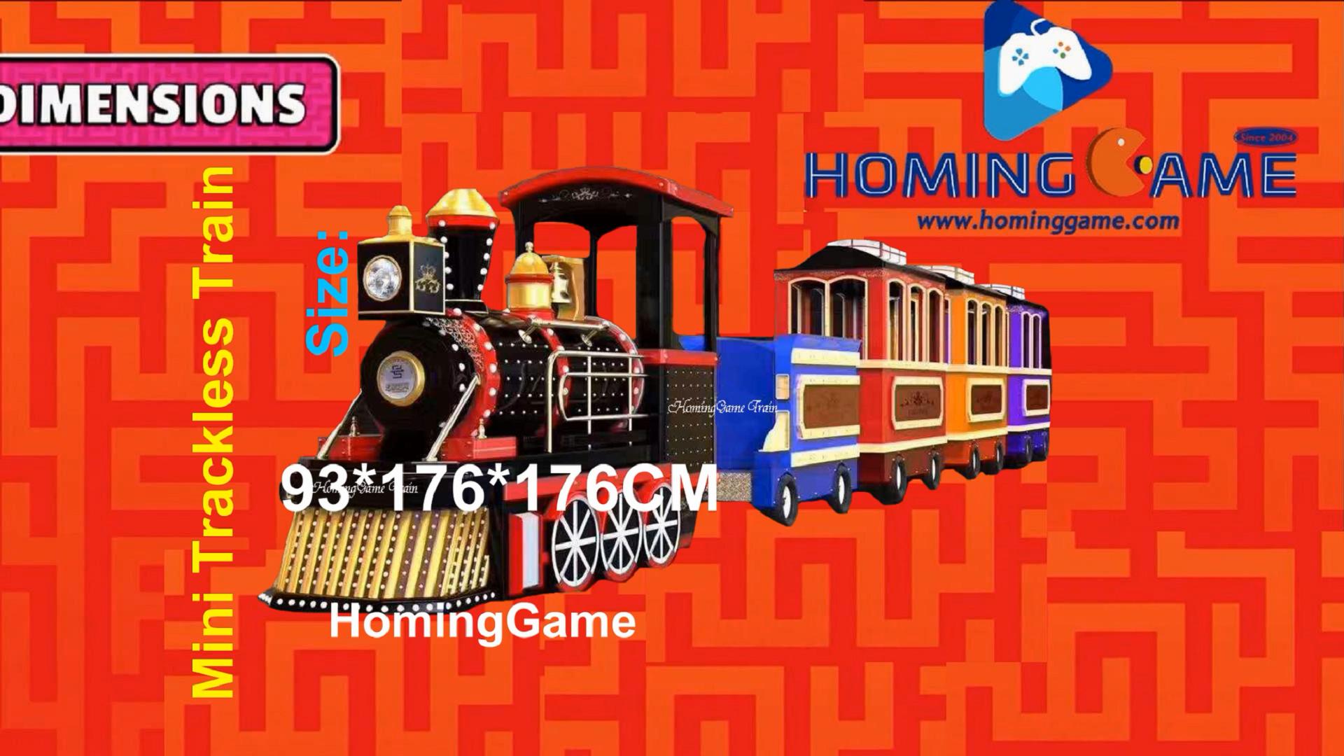 Hot Sale Trackless Mini Train for Amusement Park | HomingGame 2019