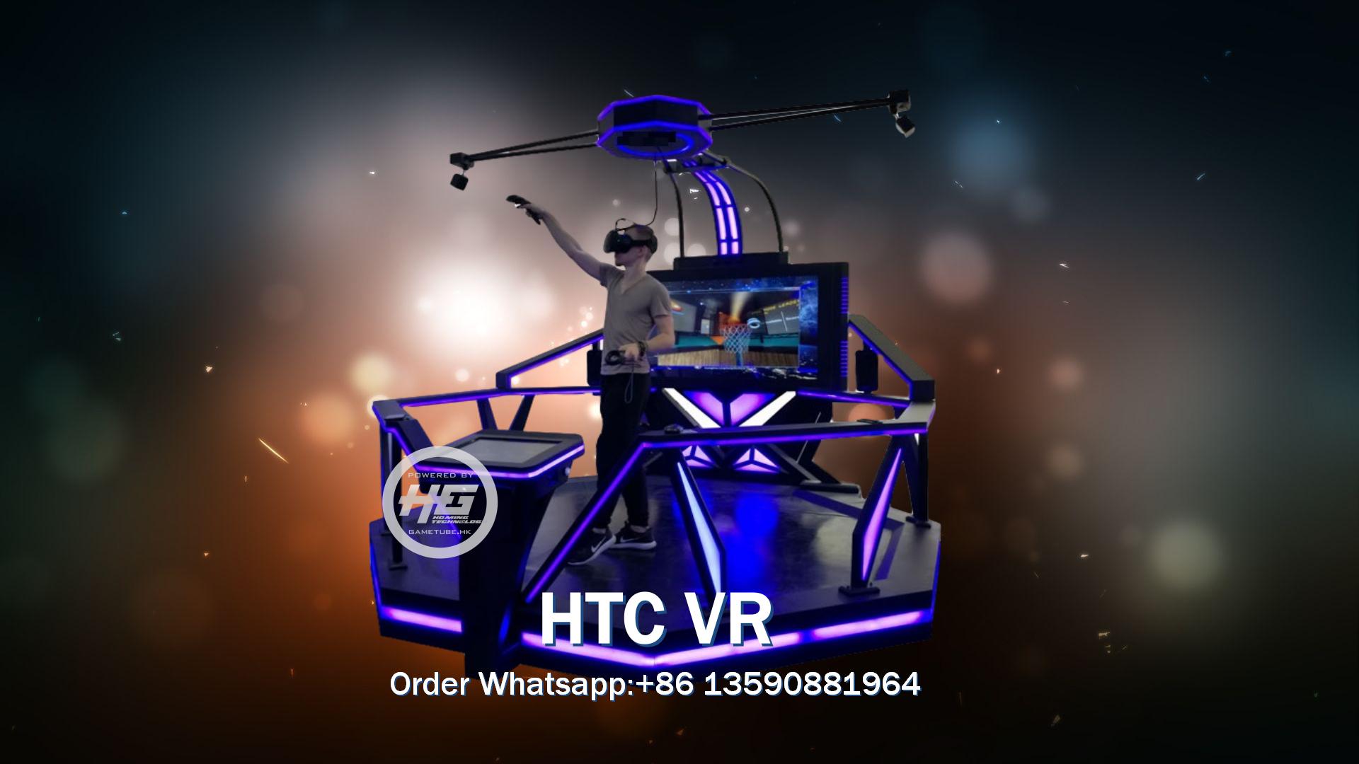 Newest 9D VR Simulator Games - 9D VR Arcade Game,HTC VR Platform Game For Sale