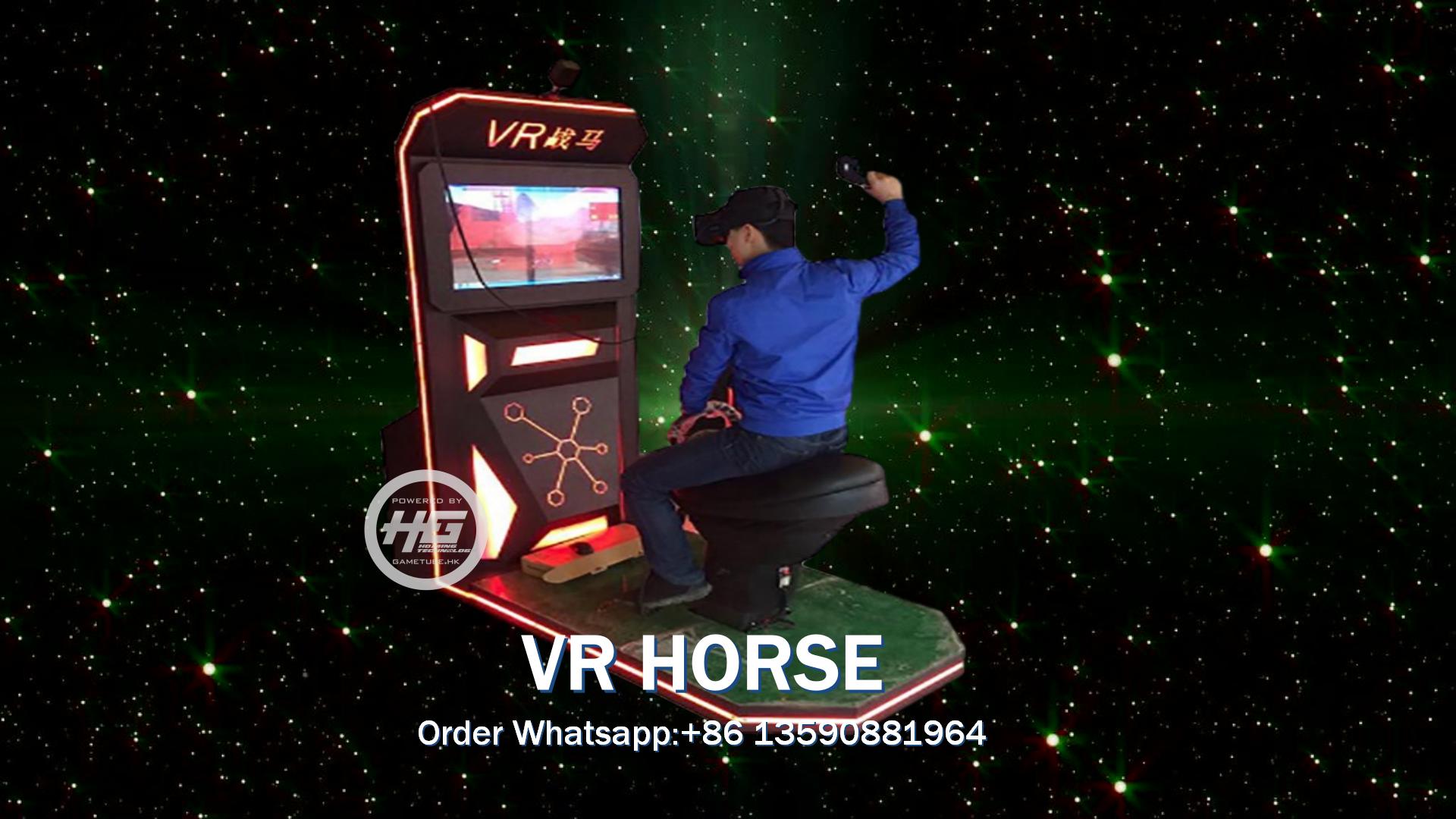 Newest 9D VR Simulator Games - 9D VR Horse Racing Game