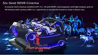 6-Seater 9D VR Cinema | Immersive Virtual Reality Motion Simulator