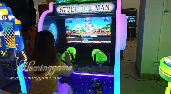 HomingGame Super ICE Man Water Shooting Game Machine (3 Players)