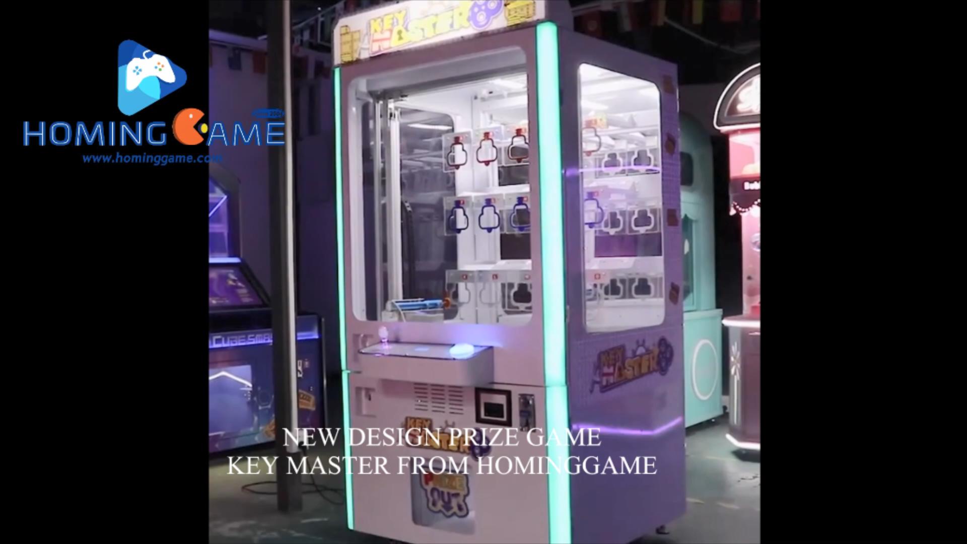 New Design Key Master Arcade Prize Game Machine