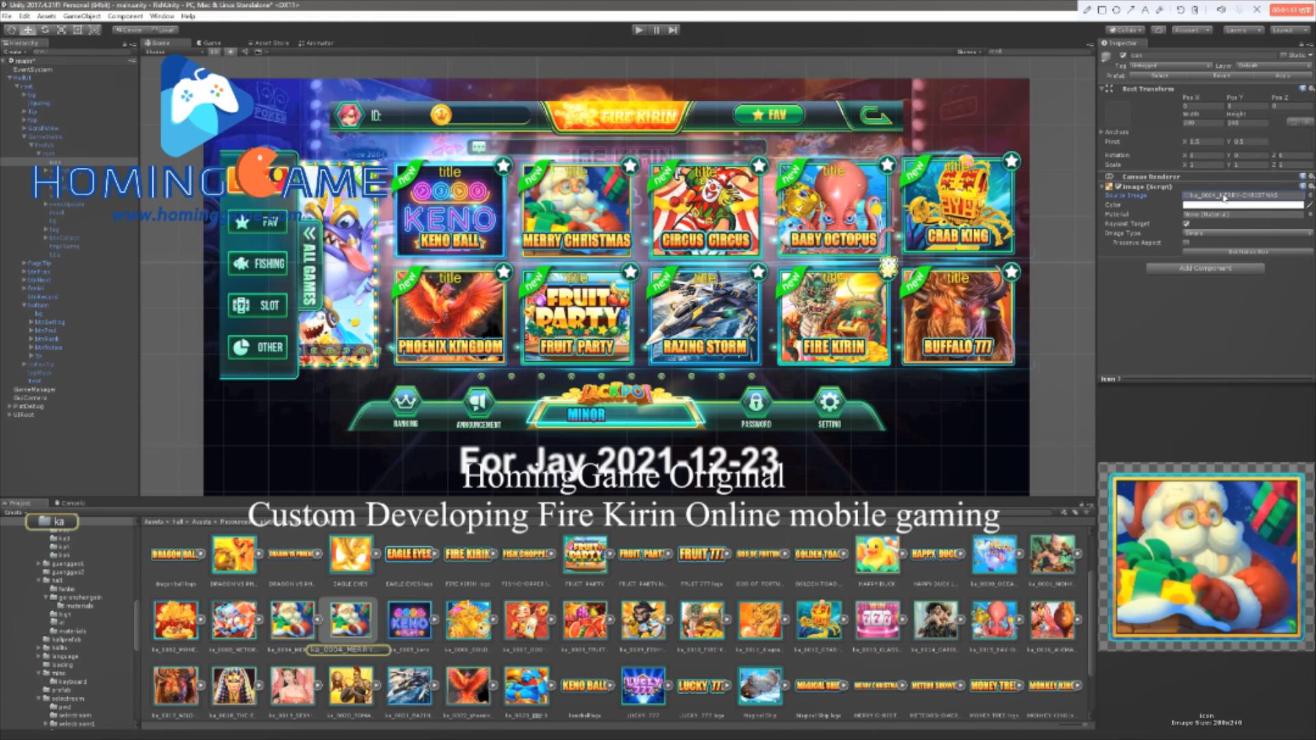 Fire Kirin: Custom Mobile Gaming System by HomingGame