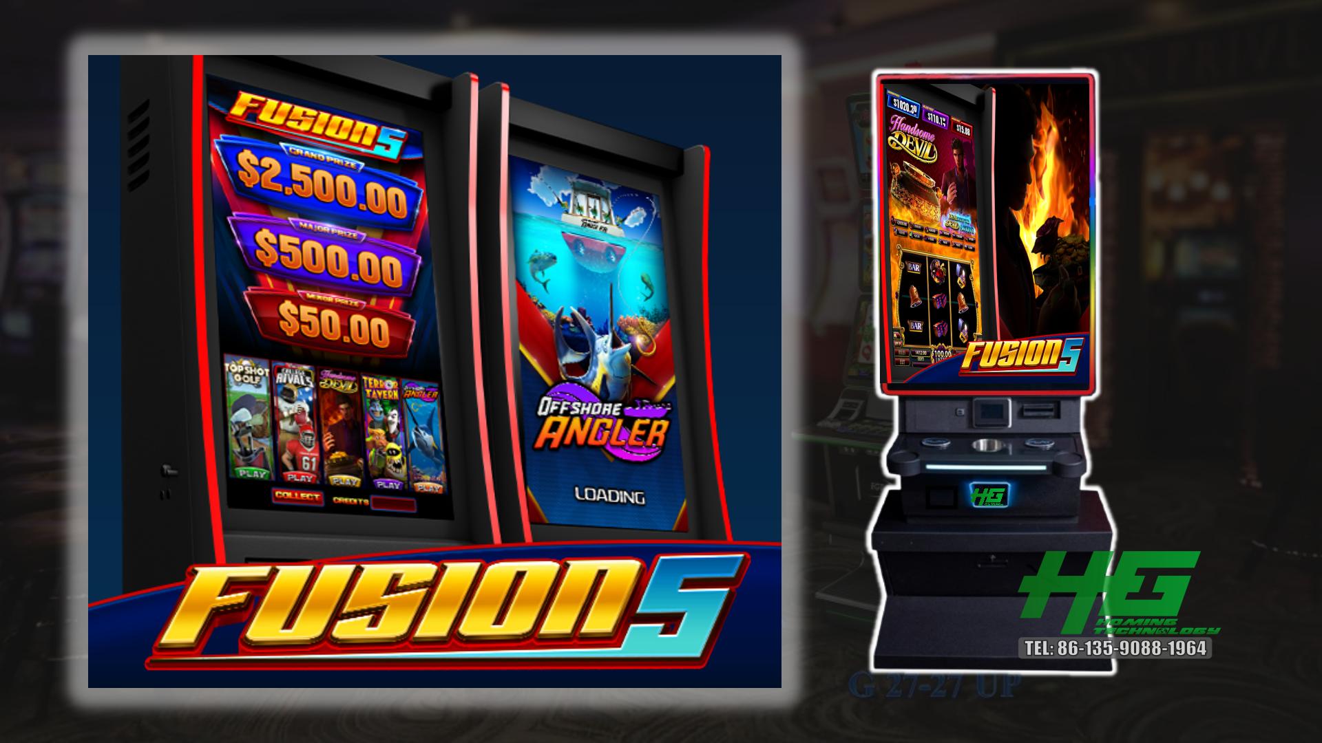 2021 Newest Banilla Game Fusion 5 Slot Game Machine