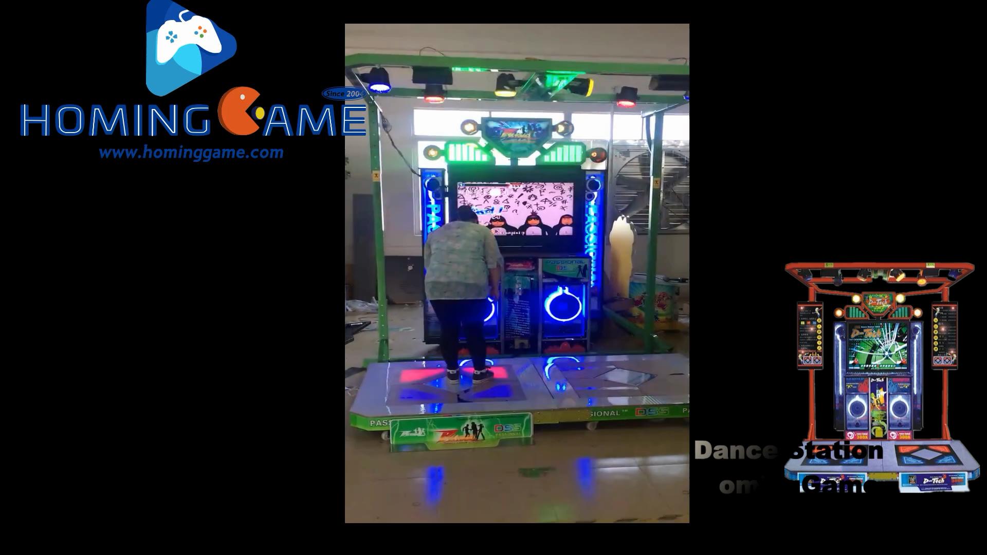 HomingGame Dance Station Music Game Machine