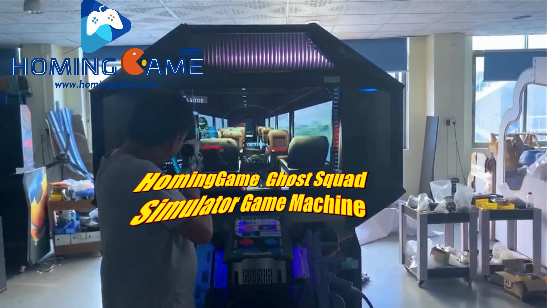Testing HomingGame Ghost Squad Gun Shooting Arcade Game