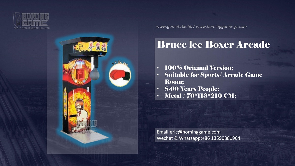Arcade Punch Bag Jackpot | Bruce Lee Boxing Game Machine