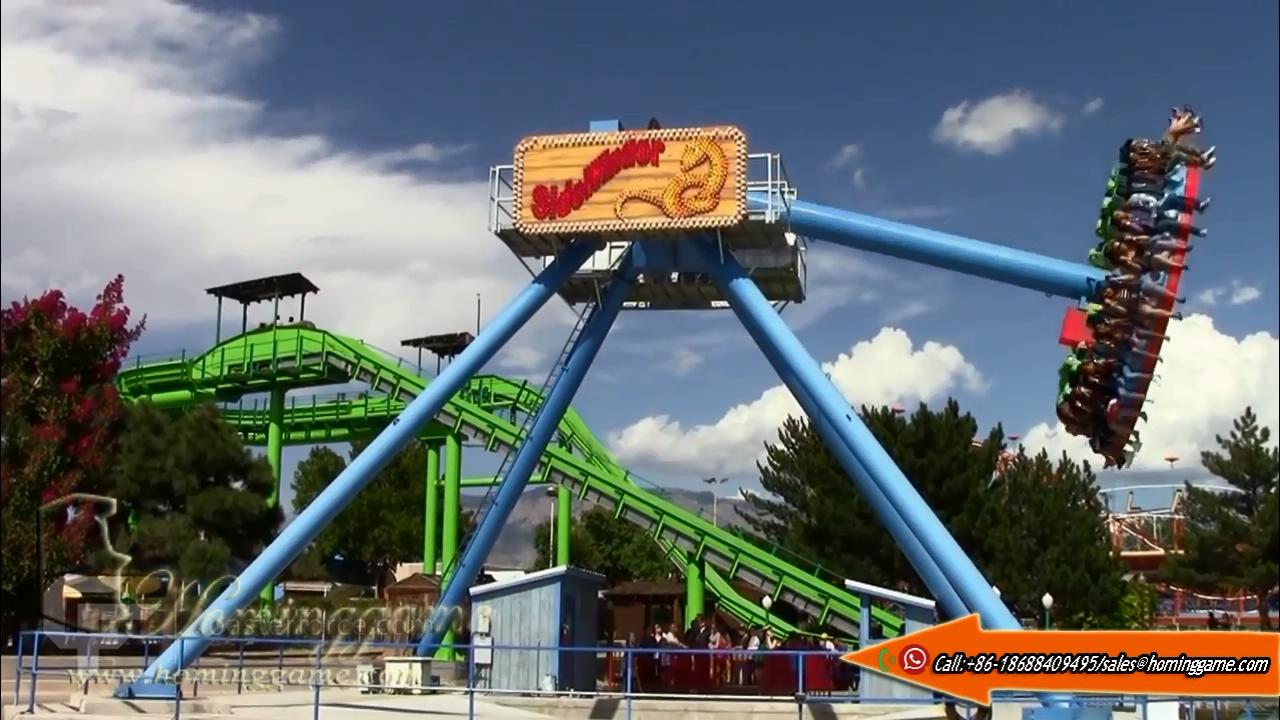 HomingGame Amazing SideWinder Roller Coaster Amusement Park Rides