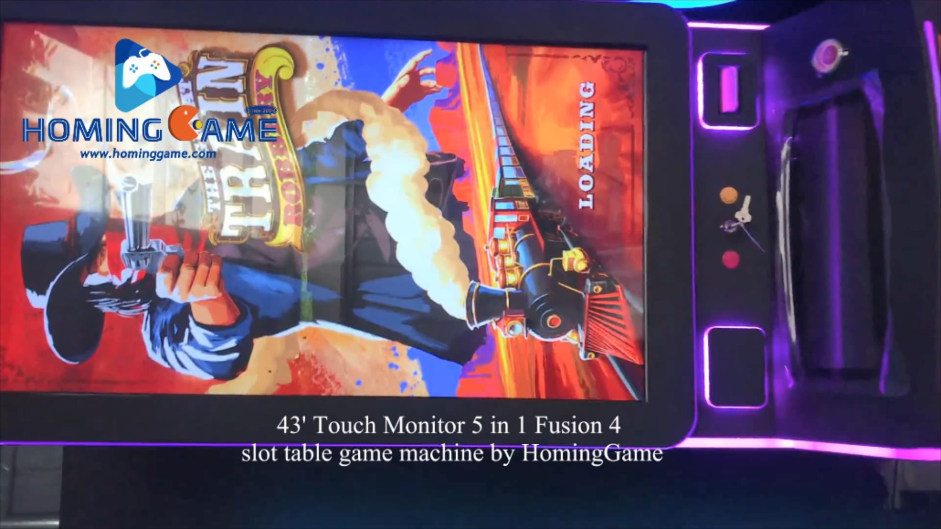 2021 Hot Sale 43' Touch 5-in-1 Slot Game Machine by HomingGame