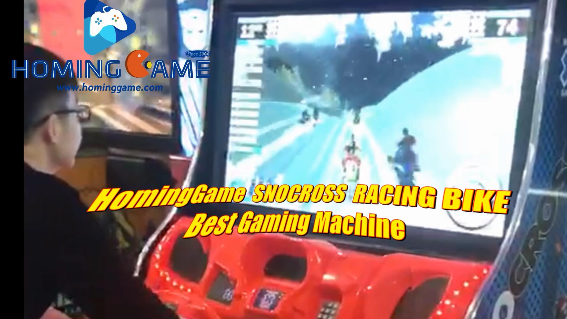 Sno Cross Winter X Racing Video Arcade Game Machine