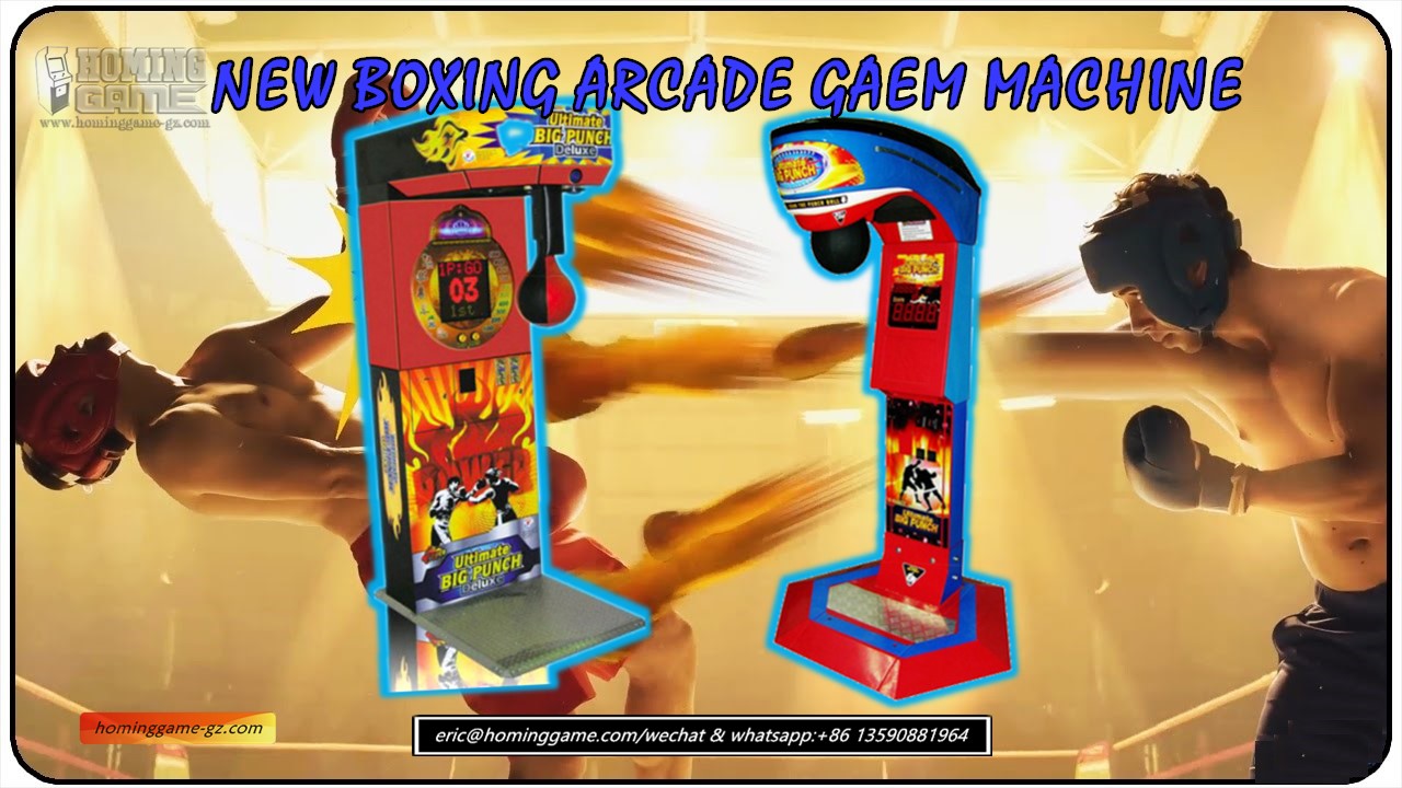Crazy Boxing Arcade Game Machine | Big Punch Boxing Game Machine For Sale