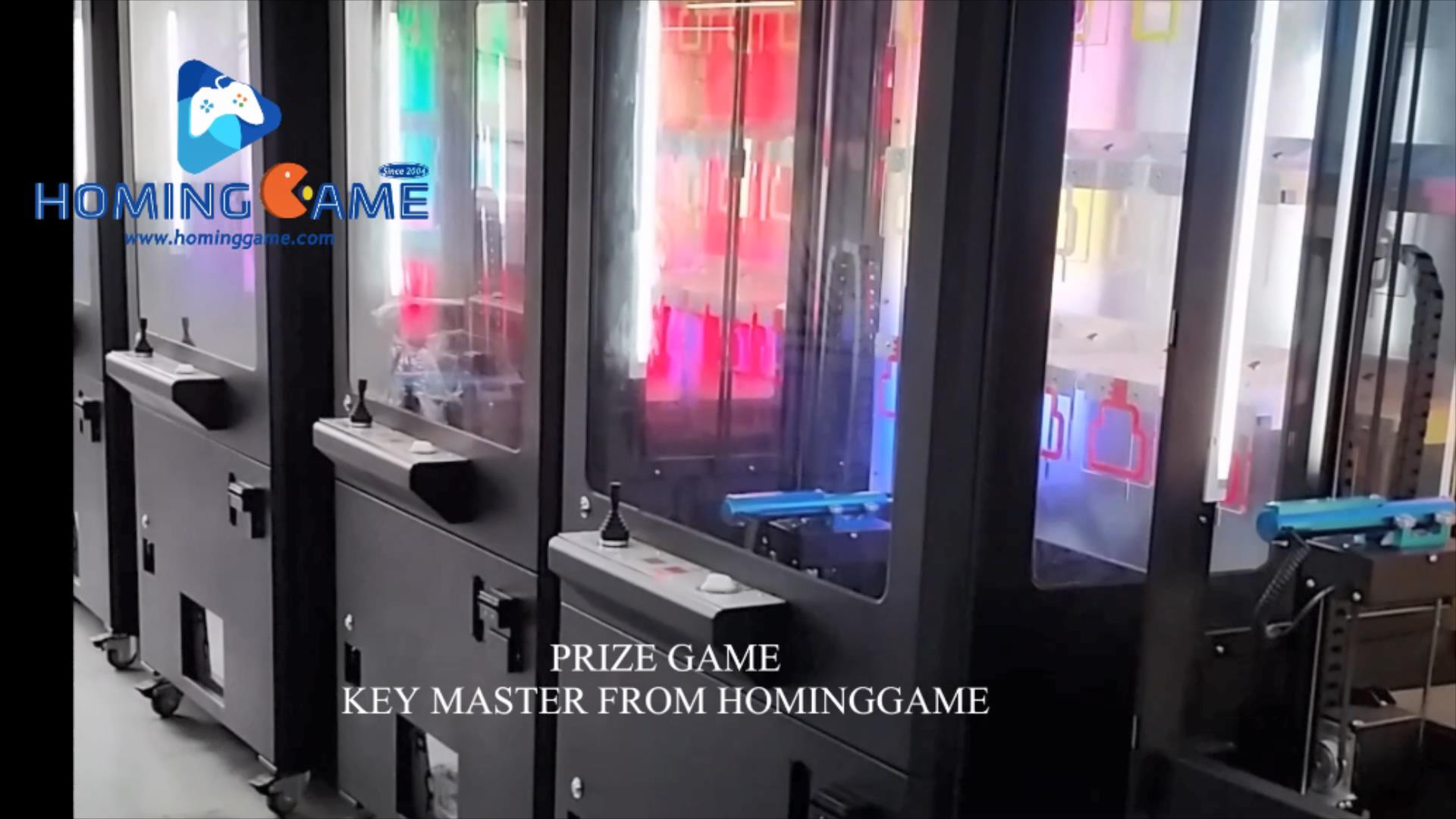 56 PCS Key Master Prize Game Machine and Key Pusher