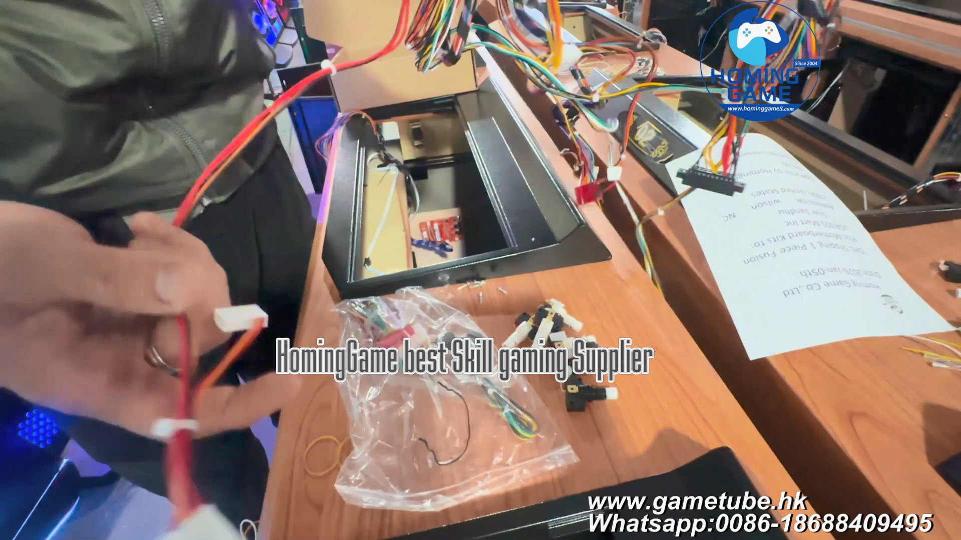 HomingGame Factory Custom 43″ Skill Slot Table Game Machine & Fishing Table Game Machine | Fusion Plus Motherboard Kits DHL to 301 Mart Inc USA | Arcade & Amusement Machines