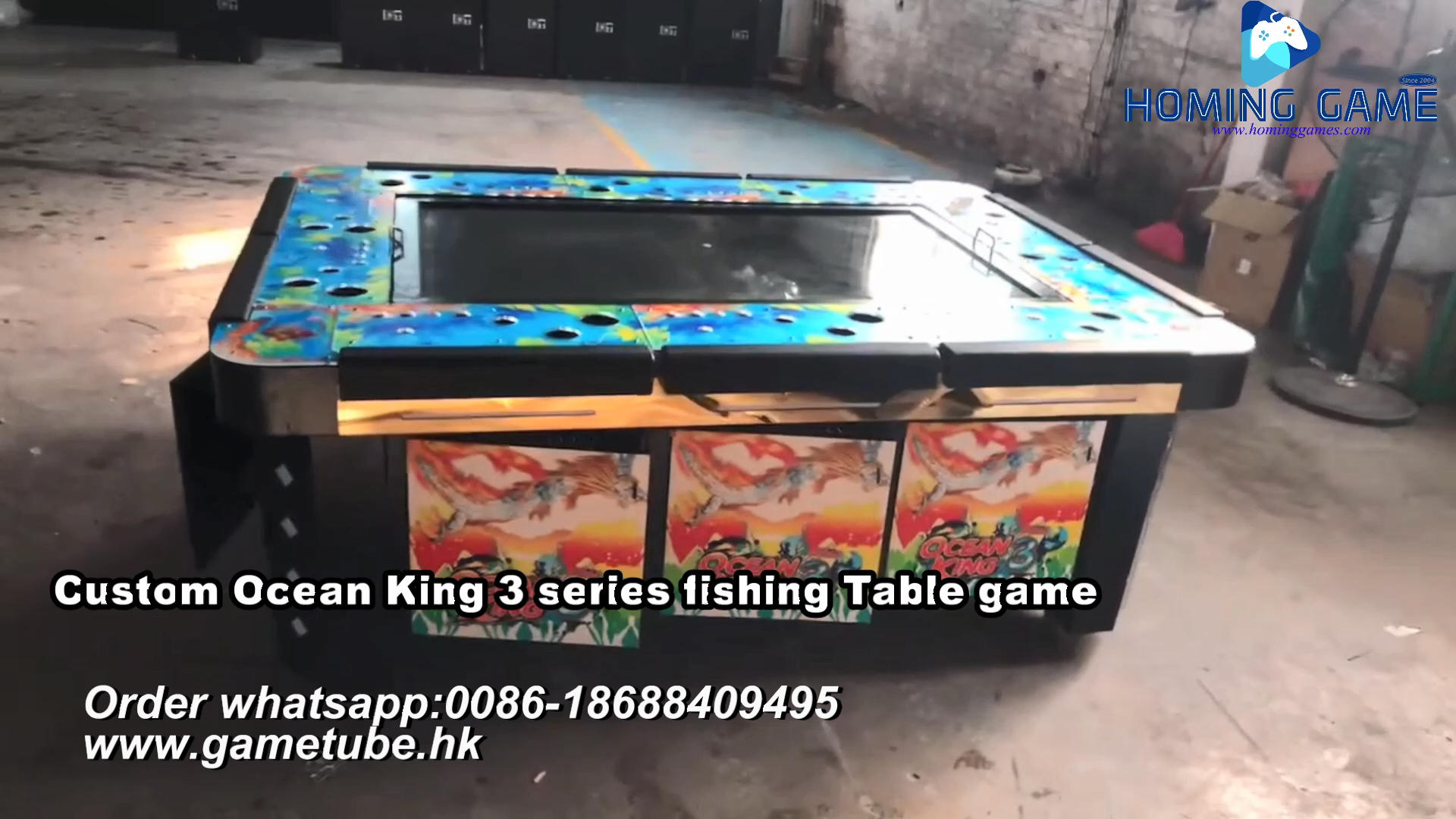 Custom Ocean King 3 Fishing Table Game Machine | 6/8/10 Player Models by HomingGame#fishingarcade