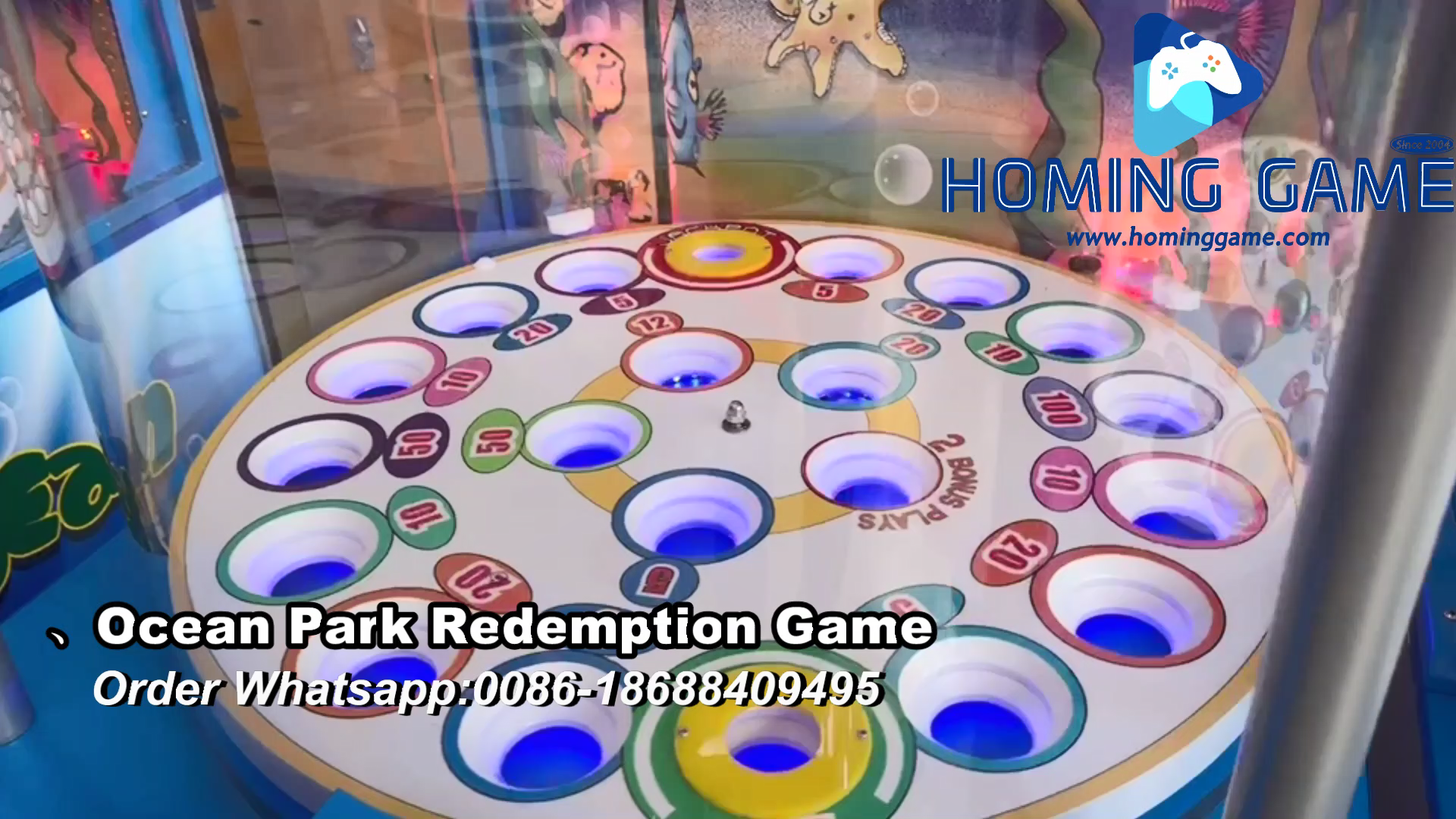 Factory Direct Supply Hole In One Slam A Winner Amusement Ocean Park Lottery Redemption Game