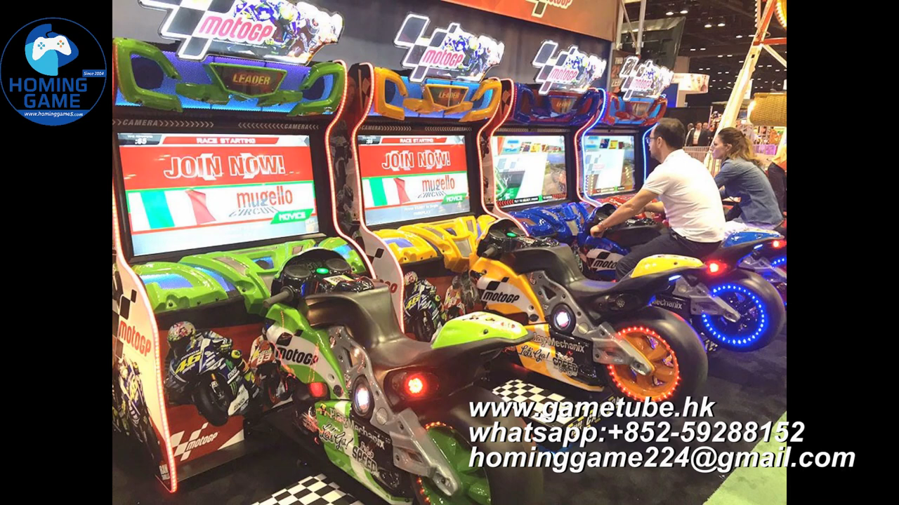 Wholesale Commercial Arcade Racing Games | Factory-Direct MotoGP Motorcycle Simulator – HomingGame