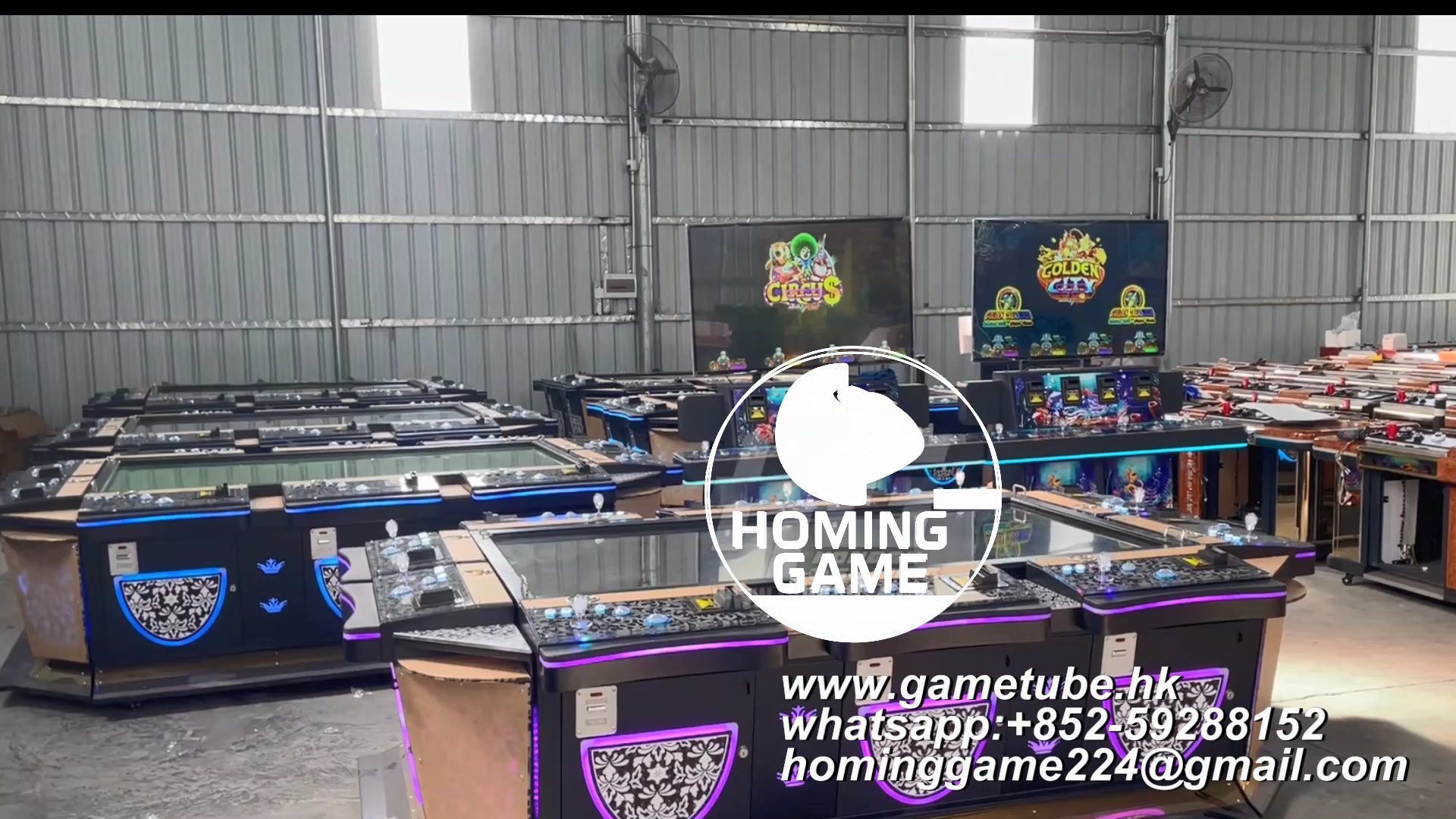 Premium Fishing Game Machine Factory | 10-Player Tables & 4-Player Upright Cabinets | HomingGame