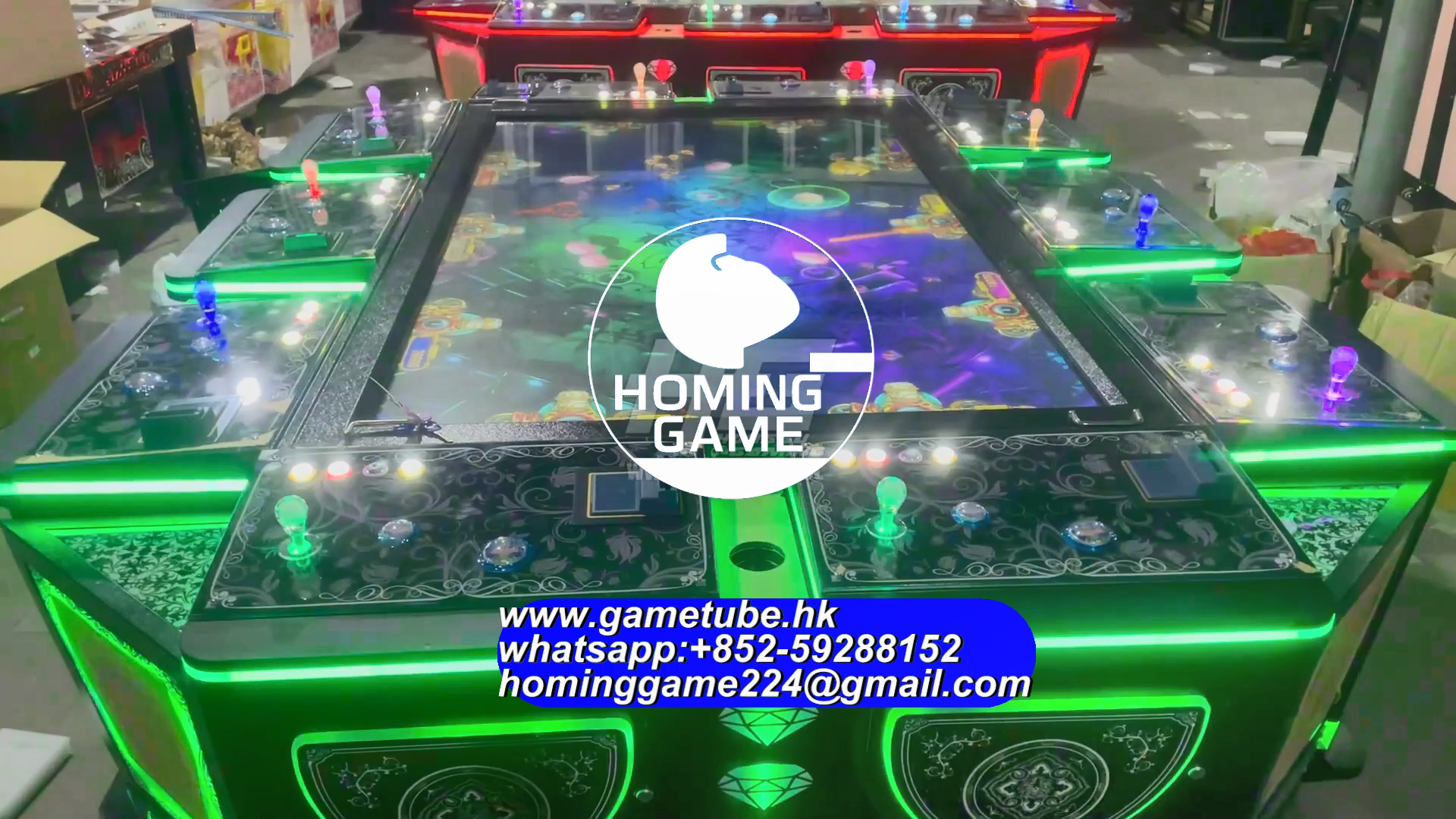 Wholesale Factory Direct 10 Player 86-Inch LG Screen Fish Game Table Machine with Original IGS Fish Game Board