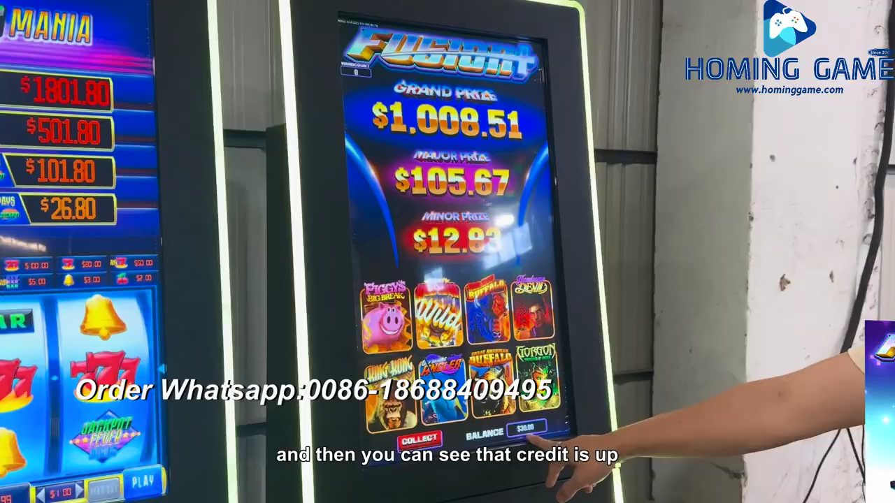 Factory Direct Price Selling Big News from Banilla Games Fusion Plus Slot Table Gaming Machine