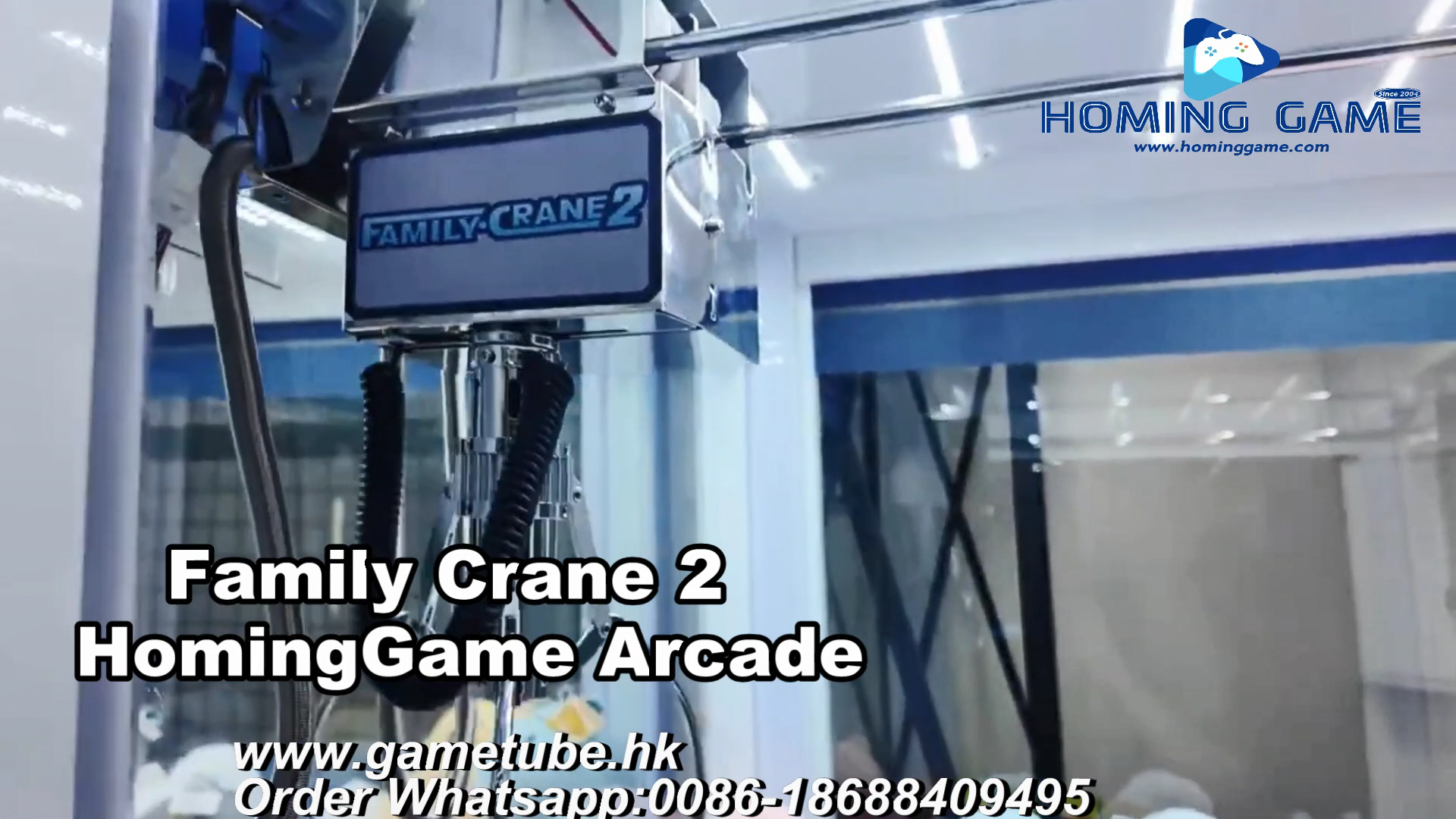 Factory Direct Supply Family Crane 2 | Dual Claw Machine Doll Prize Catcher by HomingGame#cranegame