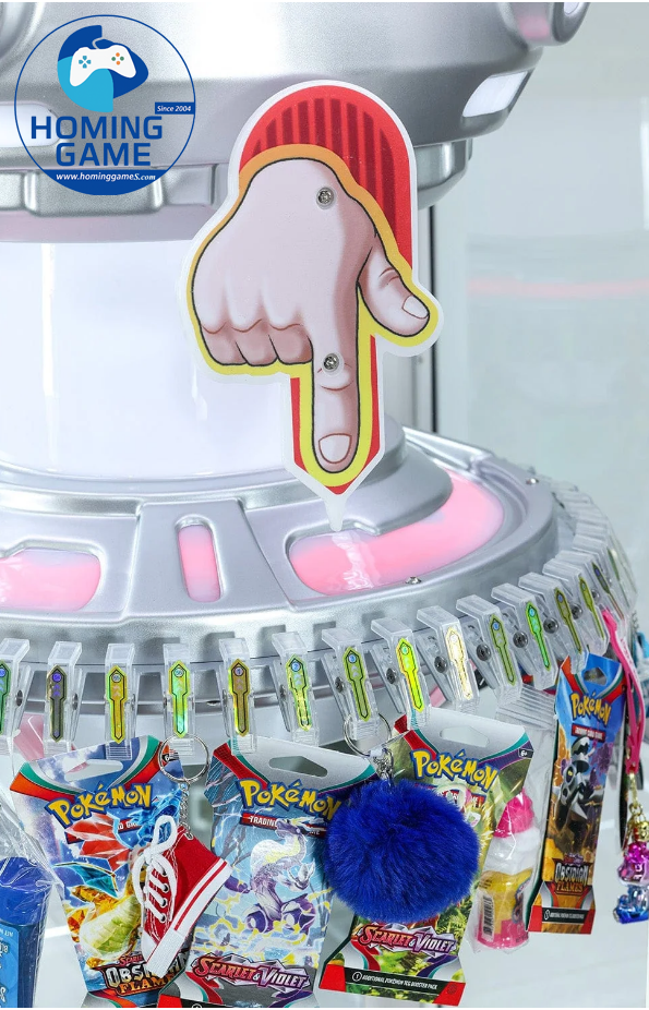 HomingGame Poke-A-Prize: High-Profit Mechanical Finger Pushing Arcade Machine|Prize Game Machine