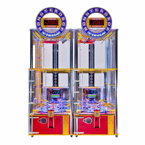 Monster Drop X-Treme: Giant Ball Drop Simulator – Professional 2-Player Ticket Redemption Mega-Machine