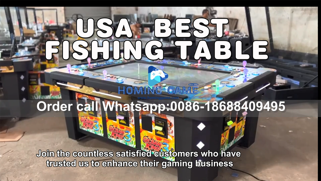 Discover Top Fishing Table Game Machines at HomingGame! #FishingGame #FishingTable #ArcadeGames