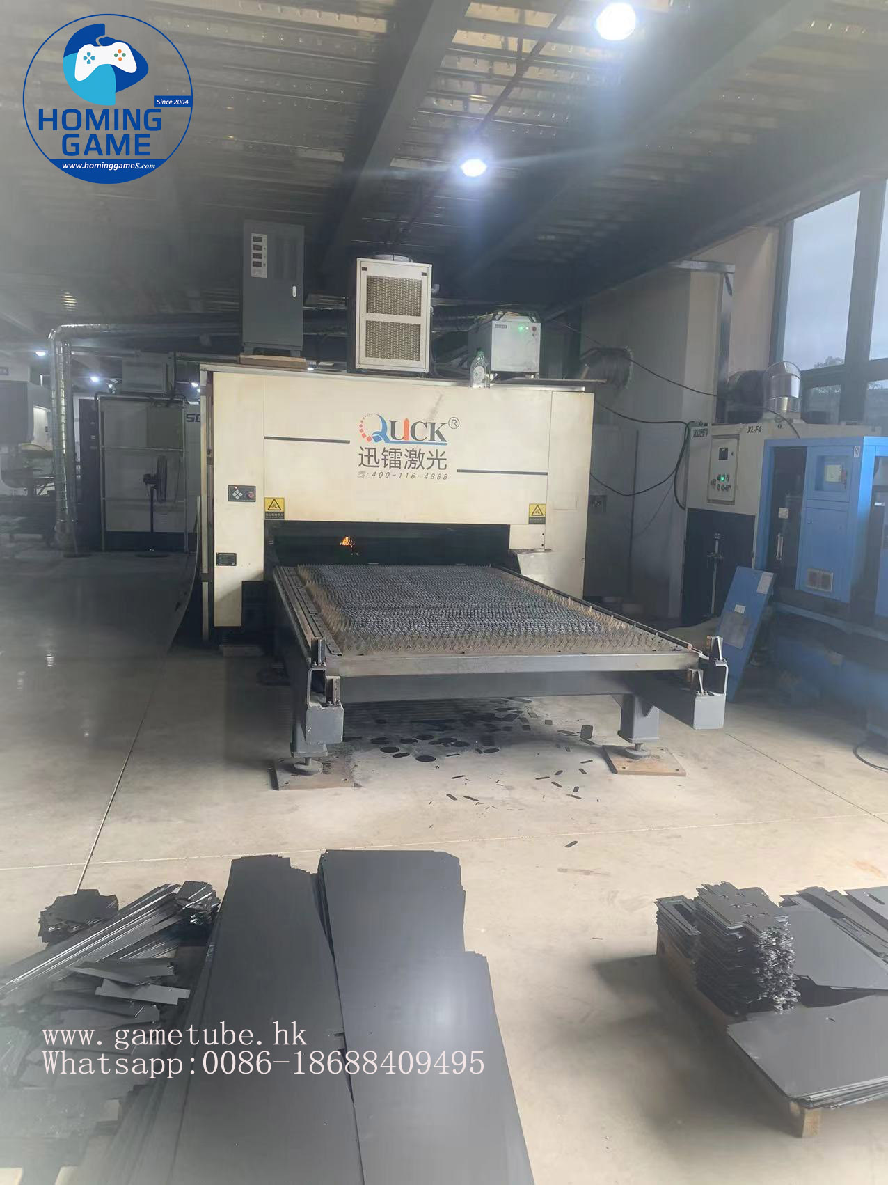 HomingGame High-Security Ticket Redeem Cash Kiosk ATM Machine – Self-Service TITO Redemption Terminal for Casino & Game Centers