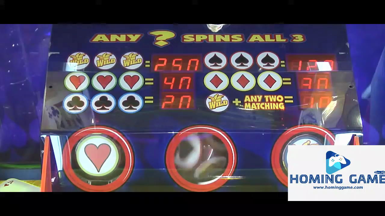 Flip 2 Win Coin Pusher Game Machine - 2 Player Ticket Redemption Penny Pusher by HomingGame